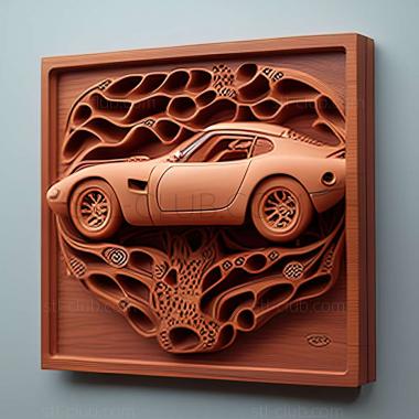 3D модель Toyota 2000GT (STL)